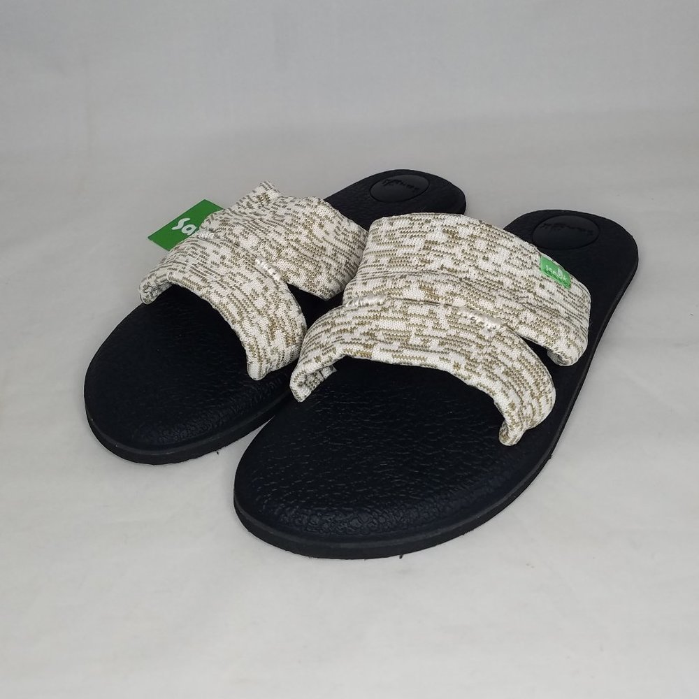 NEW Sanuk Yoga Mat Carpi Knit Slides 1099409